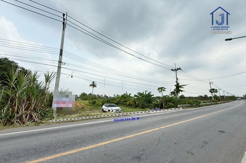 ขายที่ดิน - ขายที่ดิน 2ไร่ นครชัยศรี นครปฐม ใกล้แม่น้ำท่าจีน