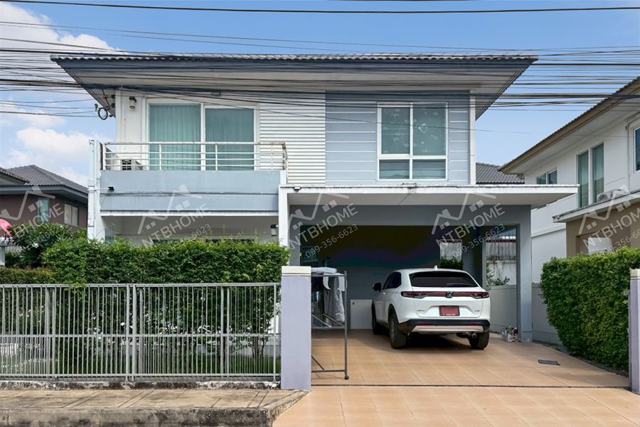 ขายบ้าน - พฤกษ์ลดา ติวานนท์ ราชพฤกษ์ 345 สภาพดีพร้อมอยู่ ติดถนนใหญ่