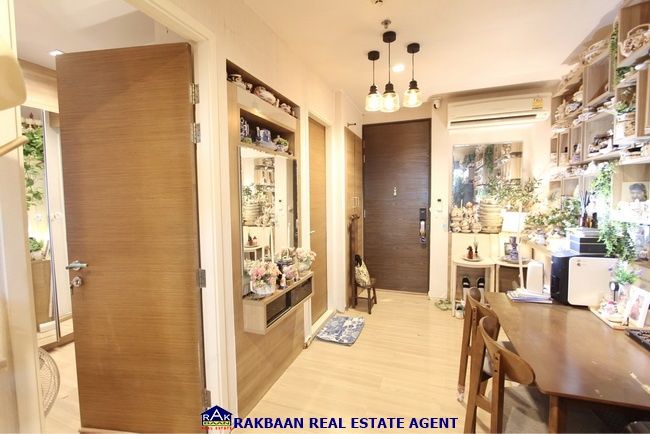 ขายคอนโด - ขายคอนโดริธึ่ม พหล-อารีย์ Rhythm Phahol-Ari ชั้น 12A 35.68ตร.ม. 1นอน 1ห้องน้ำ เฟอร์ฯครบ ห้องอยู่หน้าสวนสวย