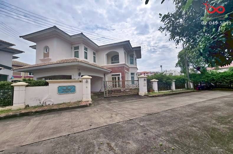 ขายบ้าน - ขายบ้านเดี่ยวหลังริม 118 ตร.วา โครงการ ภัสสร ดิ อิลิแกนซ์ รังสิต-คลองสาม