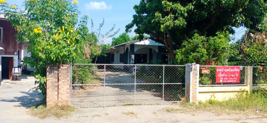 ขายบ้าน - ขายด่วน : บ้านพร้อมที่ดิน 143 ตารางวา ขาย 2,300,000 ล้านบาท พร้อมโอน