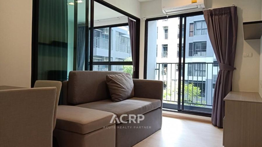 ขายคอนโด - ขายคอนโด 1 ห้องนอน ไรส์ พระราม9 พร้อมผู้เช่า ขนาด 33.24 ตร. ม. วิวสระว่ายน้ำ