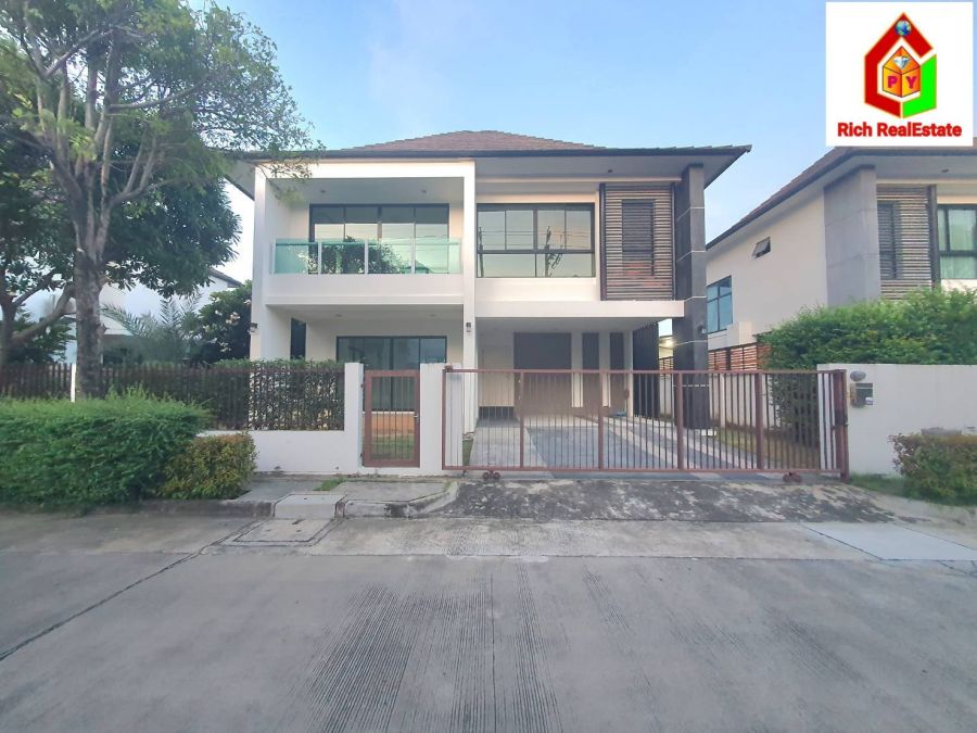 ขายบ้าน - ขายถูกบ้านเดี่ยว 2 ชั้น มบ.บลูลากูน 2 บางนา-วงแหวน Blue Lagoon 2 Bangna-Wongwaen เนื้อที่ดิน 86.4 ตรว. 3นอน 4 น้ำ บ้านสวย บ้านเปล่า ใกล้Mega บางนา