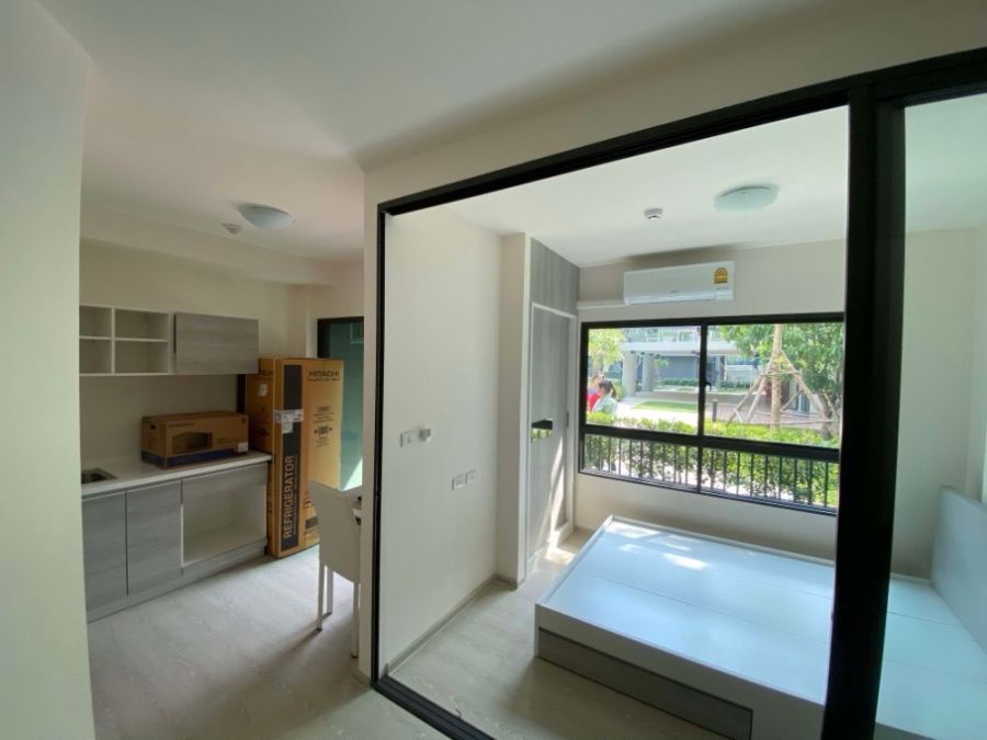 ขายคอนโด - ขายคอนโดกรีเน่ ดอนเมือง-สรงประภา ชั้น1 พร้อมเข้าอยู่ ทำเลดี ใกล้รถไฟฟ้าสถานีดอนเมือง