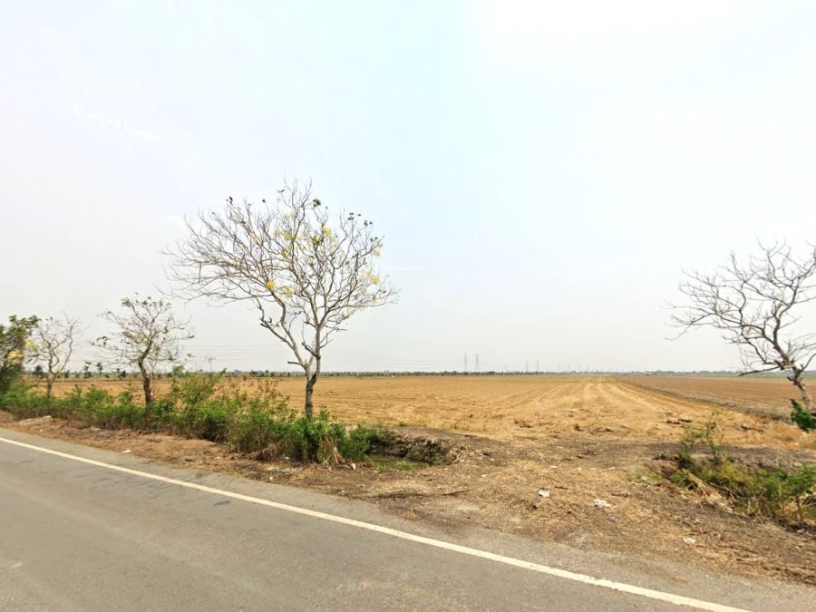 ขายที่ดิน - ขายและให้เช่าที่ดิน 73-2-29.1 ไร่ ติดถนนหมายเลข 5004 อำเภอบางบ่อ จังหวัดสมุทรปราการ