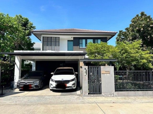 ให้เช่าบ้าน - ให้เช่าบ้านเดี่ยว 2 ชั้น 67 ตรว. 3 ห้องนอน บางนา กม. 7 ซอยราชวินิตบางแก้ว ตกแต่งเฟอร์พร้อมอยู่ ใกล้เมกะบางนา