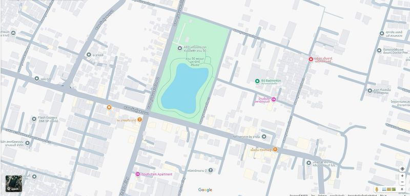 ขายที่ดิน - ขายถูกมากๆ ที่ดินทำเลทอง หน้าสวน 50 พรรษา ถนนเฉลิมพระเกียรติ ร.9 ซอย28 ที่ดินถมแล้วบางส่วน เนื้อที่ 653 ตารางวา