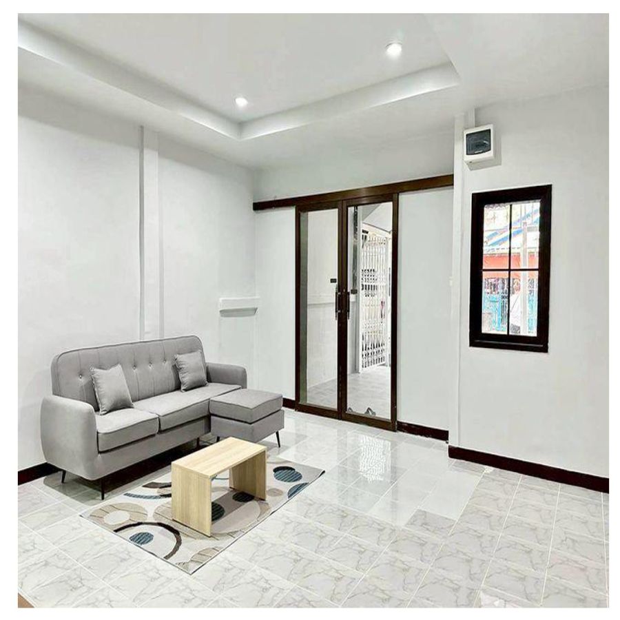 ขายทาวน์เฮาส์ - รีโนเวทใหม่ขายทาวน์เฮ้าส์ชั้นเดียว 19.1 ตร.ว หมู่บ้านพิมลราช4 ซอยบ้านกล้วย-ไทรน้อย พร้อมอยู่ กู้ได้เต็ม100