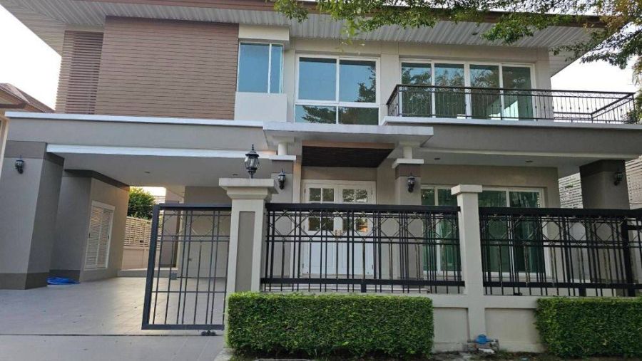 ขายบ้าน - บ้านเดี่ยวมือหนึ่ง พร้อมอยู่ 138.50 ตร.ว. 460 ตร.ม.