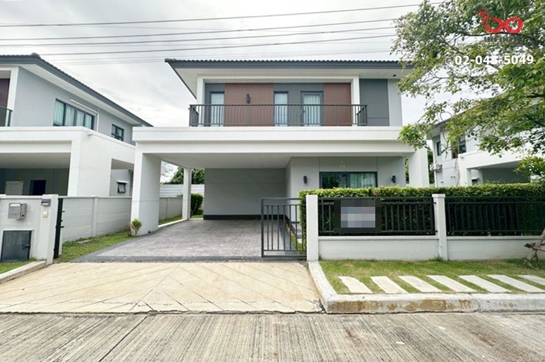 ขายบ้าน - ขายบ้านเดี่ยว 2 ชั้น ใกล้ MRT ไทรม้า เซนโทร มหาเจษฎาบดินทร์ 2 นนทบุรี