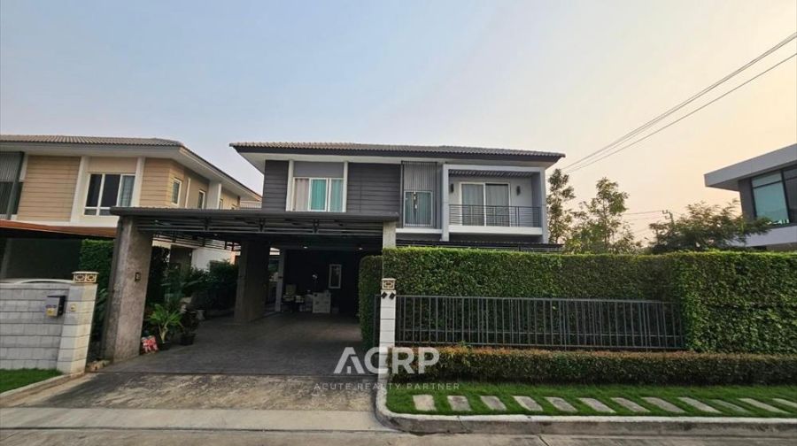 ขายบ้าน - ขายบ้านเดี่ยว เซนโทร สุขสวัสดิ์-พระราม 3 หลังมุม ใกล้ส่วนกลาง ทำเลดี