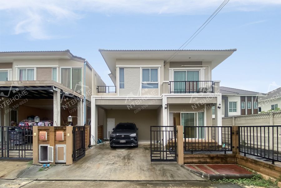 ขายบ้าน - ภัสสร ไพรด์ ปิ่นเกล้า-วงแหวน แปลงมุม ทำเลดี ในซอยวัดส้มเกลี้ยง เดินทางสะดวก