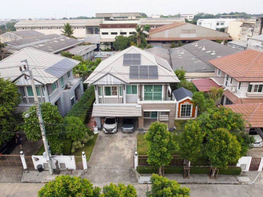 ขายบ้าน - ขายบ้านเดี่ยวถูกที่สุด ชวนชื่น แกรนด์ เอกชัย บางบอน แถมโซลาร์เซลล์ และบ้านน็อคดาวน์ 100 ตร.วา 4 นอน