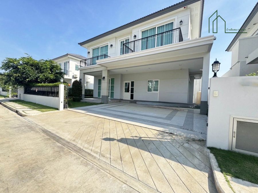 ขายบ้าน - บ้านเดี่ยวหลังใหญ่ ลัดดารมย์ จตุโชติ 15 รามอินทรา วัชรพล ตกแต่งสวยพร้อมอยู่