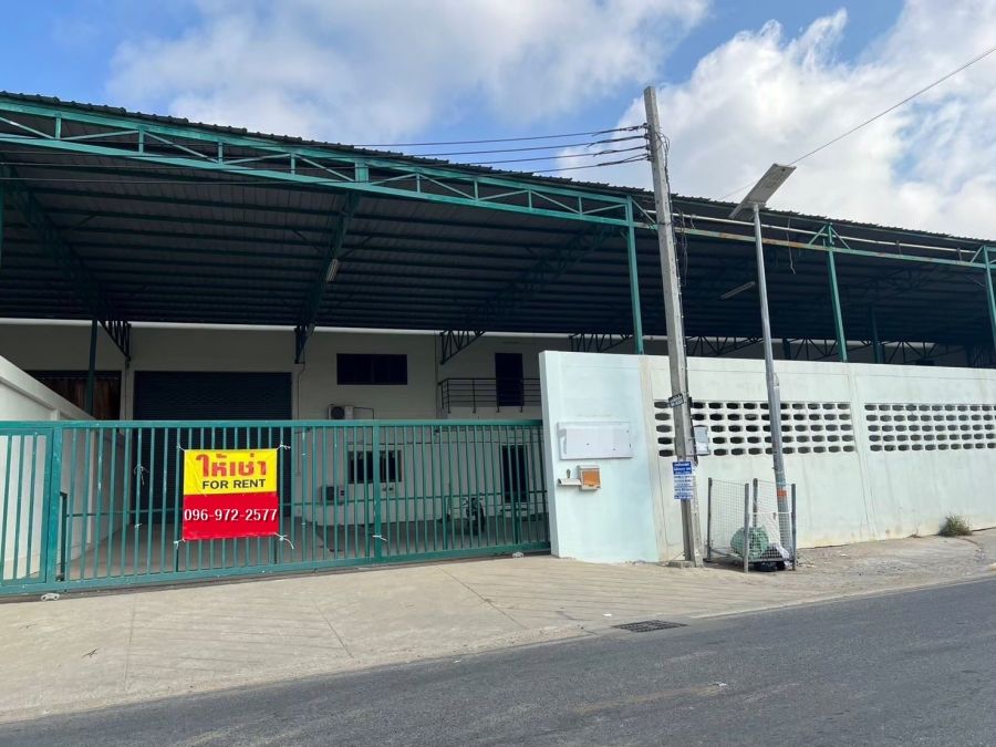 ให้เช่าโรงงาน / โกดัง - ให้เช่าโกดัง บางปลา บางพลี สมุทรปราการ 1390 ตรม หม้อแปลง500KVA