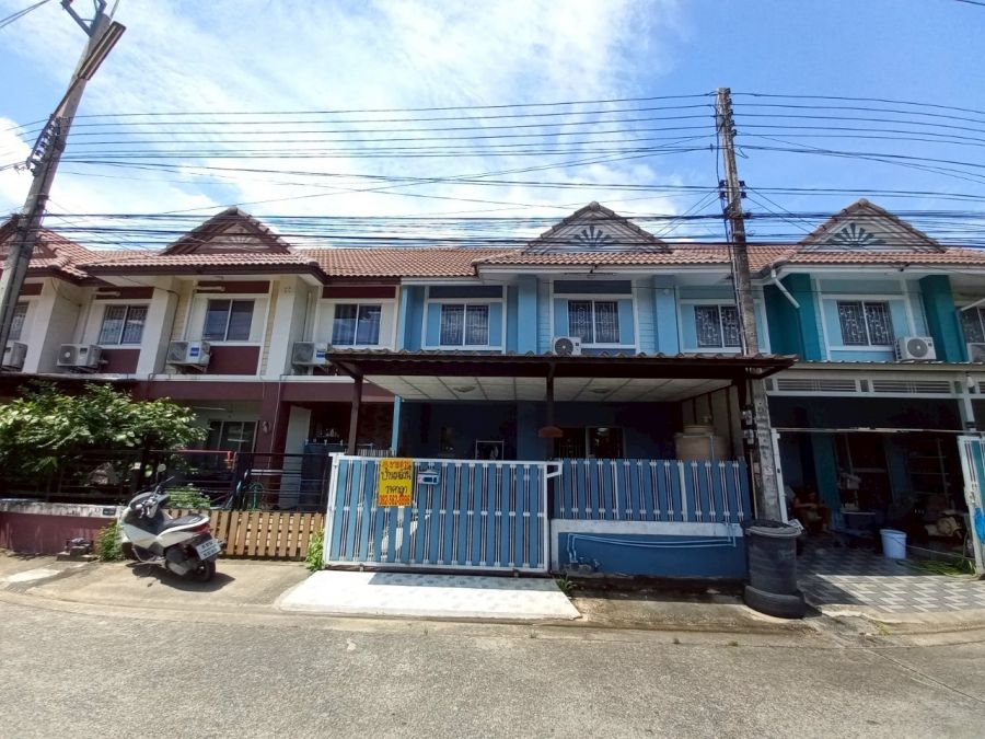 ขายทาวน์เฮาส์ - ขายบ้านทาวน์เฮ้าส์ 2 ชั้น หมู่บ้านพฤกษาดี คลองสาม-คลองหลวง