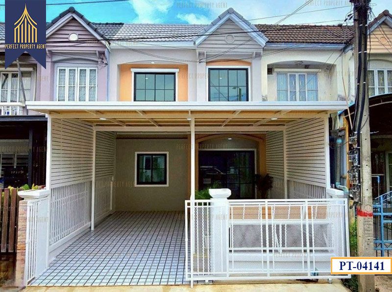ขายทาวน์เฮาส์ - ทาวน์เฮาส์บุศรินทร์พร้อมอยู่ราคาย่อมเยาว์