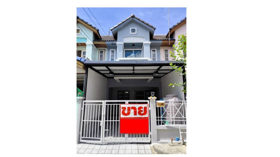 ขายทาวน์เฮาส์ - ขายทาวโฮมส์ติดถนนกาญจนาภิเษก ใกล้เซ็นทรัลเวสเกต ใกล้รถไฟฟ้าสายสีม่วง