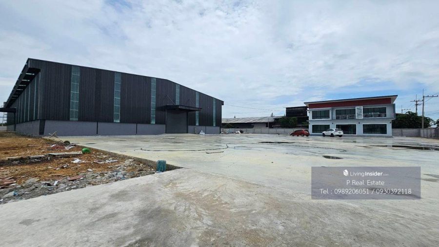 โรงงาน / โกดัง - ให้เช่าโกดัง/ออฟฟิศ พระราม 2 ต.นาโคก อ.เมืองสมุทรสาคร สมุทรสาคร พื้นที่ 7 ไร่