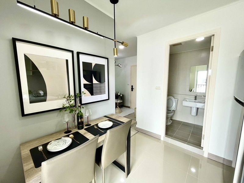 ขายคอนโด - ขายคอนโดพร้อมผู้เช่า โครงการแอสปาย ลาดพร้าว 113 ชั้น 8 Aspire Ladprao 113 ใกล้MRTสถานีบางกะปิ กทม.