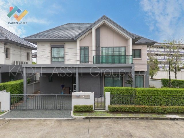 ขายบ้าน - บ้านแต่งครบ พร้อมเข้าอยู่ ติดถนน ราชพฤกษ์ หลังมุม