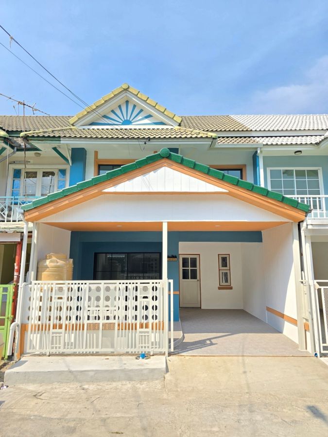 ขายทาวน์เฮาส์ - ขายบ้านทาวน์เฮ้าส์ หมู่บ้านพฤกษา 14 B ซ.15 (ซอยวัดลากปลาดุก)