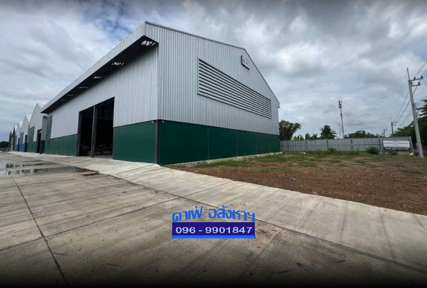 ให้เช่าโรงงาน / โกดัง - ให้เช่าโกดัง/คลังสินค้าสร้างใหม่ย่านคลองพระอุดม - อ.ลาดหลุมแก้ว ทำเลดี
