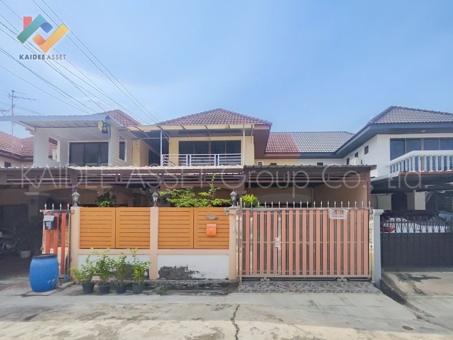 ขายบ้าน - บ้านแฝด ซอย รัตนาธิเบศร์ 22 ติวานนท์ 25 ( แผ่นดินทอง )