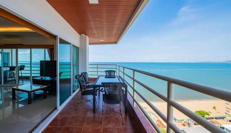 ให้เช่าคอนโด - ให้เช่าคอนโด View Talay 8 จอมเทียน วิวทะเล ห้องหัวมุม