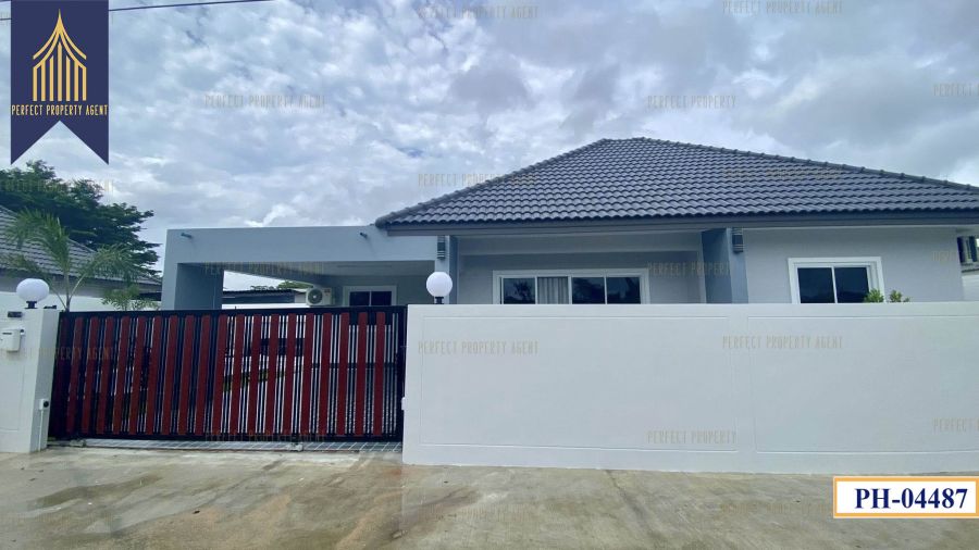 ขายบ้าน - ขายบ้านเดี่ยวพูลวิลล่าใหม่ พร้อมเฟอร์นิเจอร์ ตกแต่งครบ ห้วยใหญ่ พัทยา