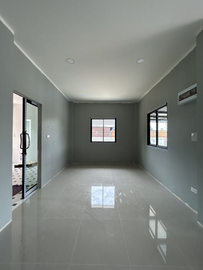 ขายบ้าน - ขายบ้านสร้างใหม่ นครปฐม กำแพงแสน เนื้อที่110ตรว. ขนาด3ห้องนอน 2ห้องน้ำ ทำเลทอง ขายถูก