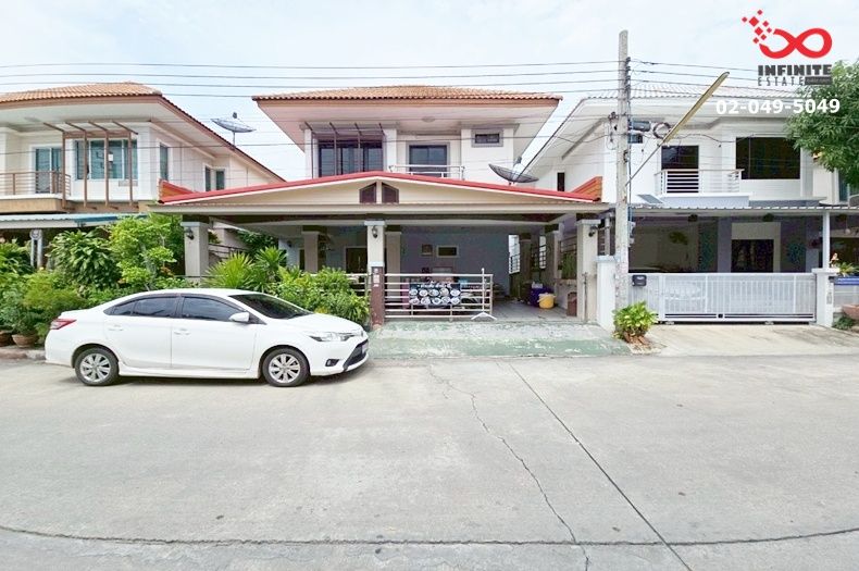 ขายบ้าน - ขายบ้านแฝด 2 ชั้น หมู่บ้านพนาสนธิ์ วิลล่า คลองขุด ถนนแพรกษา