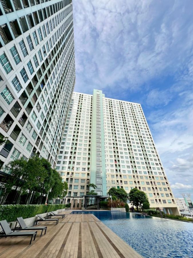 ขายคอนโด - คอนโดลุมพินี วิลล์ แจ้งวัฒนะ - ปากเกร็ด ( Lumpini Ville Chaengwatthana - Pakkret ) ชั้นสูง วิวแม่น้ำ เฟอร์ครบ พร้อมอยู่ ในราคาเบาๆ