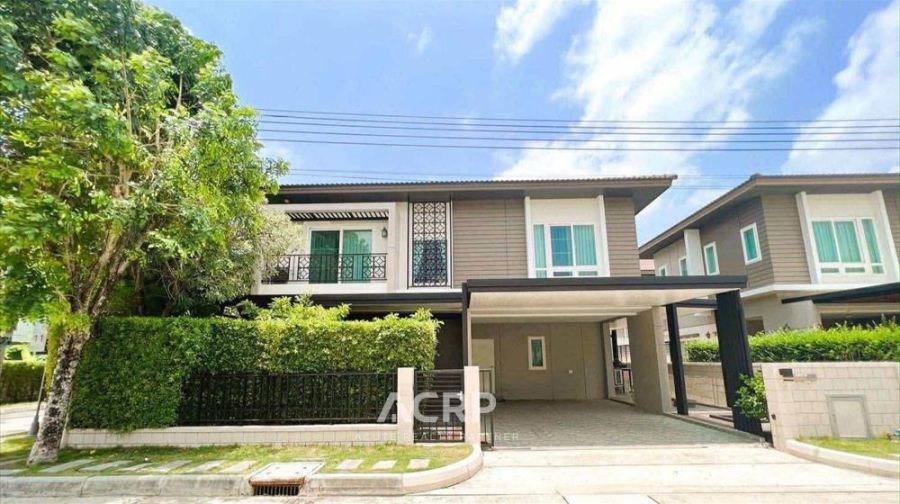 ขายบ้าน - ขายบ้านเดี่ยว โครงการ The City สุขสวัสดิ์ หัวมุม เงียบสงบ ใกล้สวน พร้อมเข้าอยู่ทันที