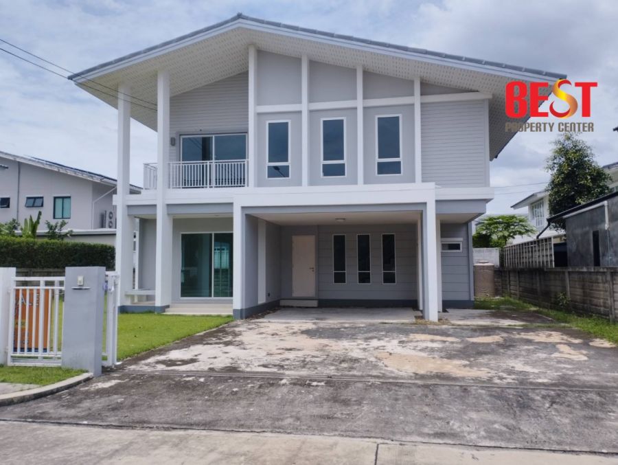 ขายบ้าน - บ้านเดี่ยว 3 ห้องนอน Habitia Motif ปัญญาอินทรา ใกล้โรงเรียน สาธิตพัฒนา เพียง 5 นาที ใกล้แฟชั่นไอส์แลนด์