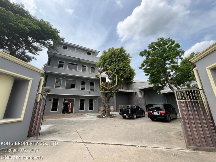 ให้เช่าโรงงาน / โกดัง - ให้เช่าโกดัง ซอยไอรยา คลองสอง คลองหลวง ปทุมธานี 2,000 ตร.ม.