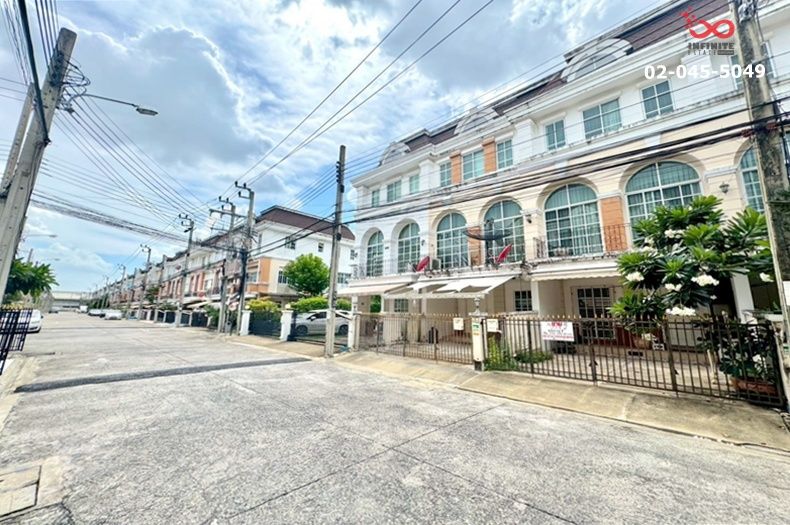 ขายทาวน์เฮาส์ - ขายทาวน์โฮม 3.5ชั้น พลัสซิตี้ปาร์ค เอกมัย-รามอินทรา 23.4 ตารางวา พร้อมอยู่ ใกล้ BTS รามอินทรา 40