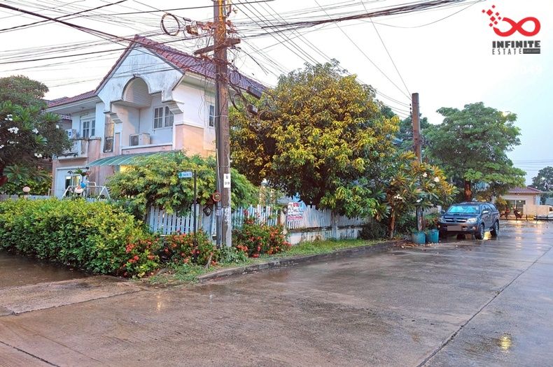 ขายบ้าน - ขายบ้านเดี่ยว 2ชั้น บ้านบุรีรมย์ รามอินทรา-ซาฟารี หลังมุม เลียบคลองสอง