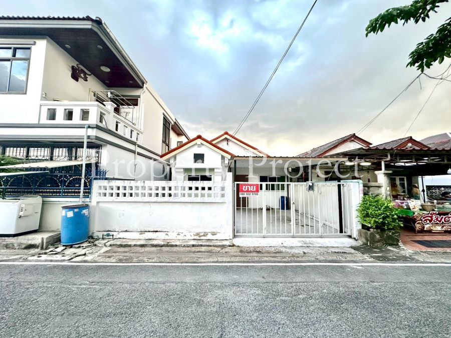 ขายทาวน์เฮาส์ - ขาย บ้านแฝด 1 ชั้น 32 ตร.วา หมู่บ้านอัญชลี สนามบินน้ำ