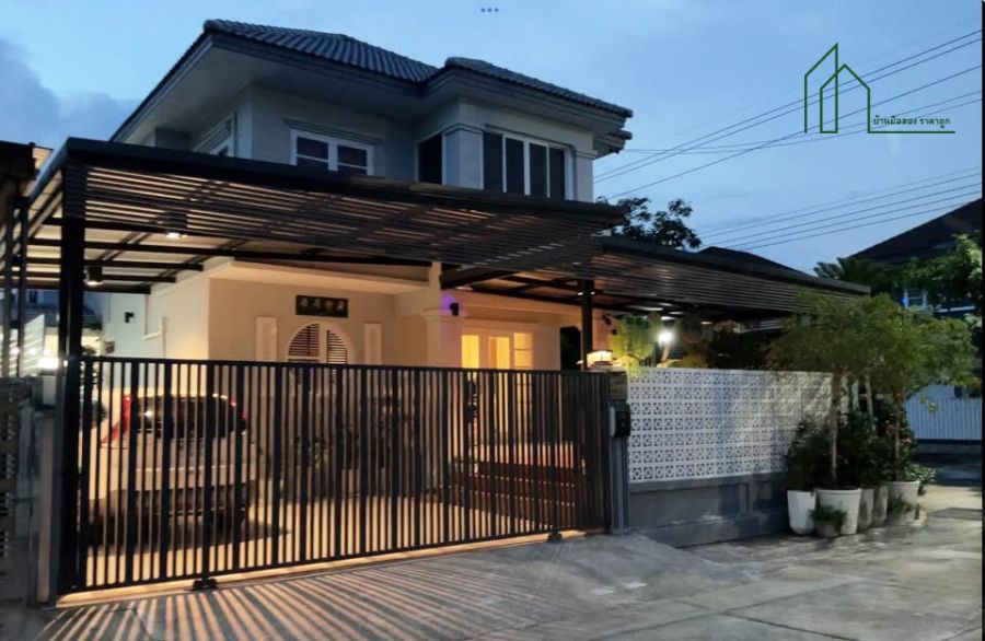 ขายบ้าน - บ้านเดี่ยว หมู่บ้านการเคหะสุวินทวงศ์ มีนบุรี หลังมุม