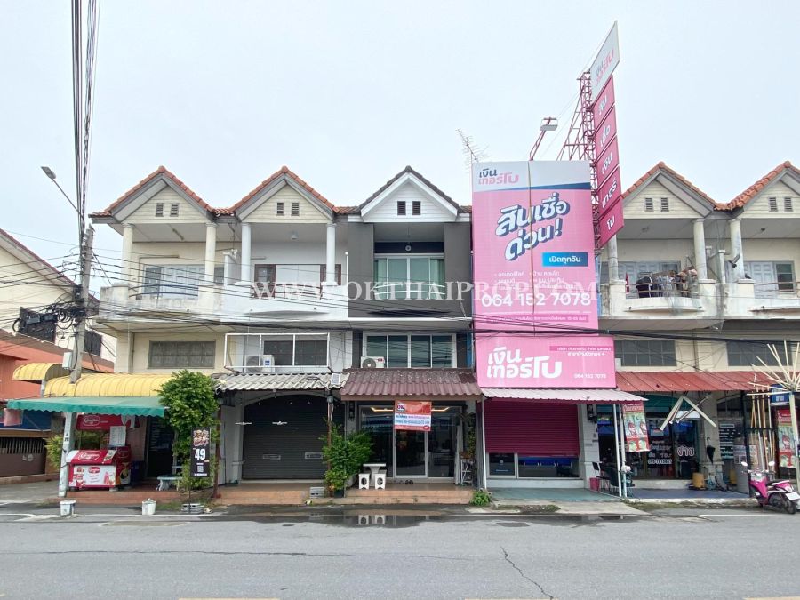 ขายอาคารพาณิชย์ / สำนักงาน - อาคารพาณิชย์ 3 ชั้น หมู่บ้านบัวทอง4 บ้านกล้วย-ไทรน้อย บางบัวทอง นนทบุรี