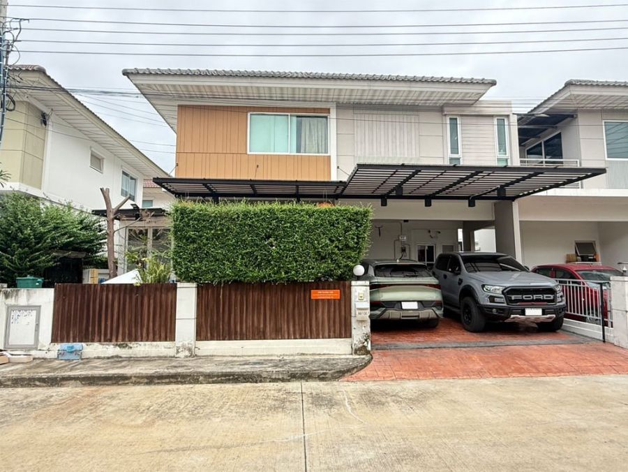 ขายบ้าน - โครงการ เพอร์เฟค พาร์ค ราชพฤกษ์ บ้านเดี่ยว 36.7 ตร.วา 3 นอน 3 น้ำ รถ 2 คัน ใกล้ MRT บางรักน้อยท่าอิฐ