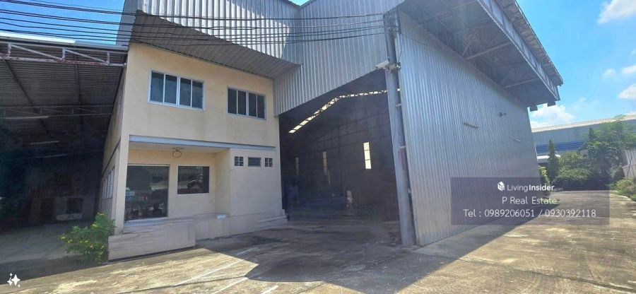 ให้เช่าโรงงาน / โกดัง - ให้เช่าโกดัง/ออฟฟิศ ถ.ปทุมธานี-บางเลน ต.คูขวาง อ.ลาดหลุมแก้ว ปทุมธานี พื้นที่ 900 ตร.ม.