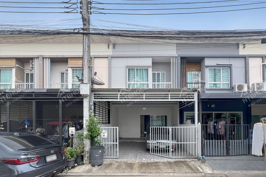 ขายทาวน์เฮาส์ - วิลเลต ไลท์ ราชพฤกษ์-ปิ่นเกล้า ต่อเติมครบพร้อมอยู่ ทำเลดีในซอยสวนผัก 32 ใกล้ทางด่วนศรีรัช