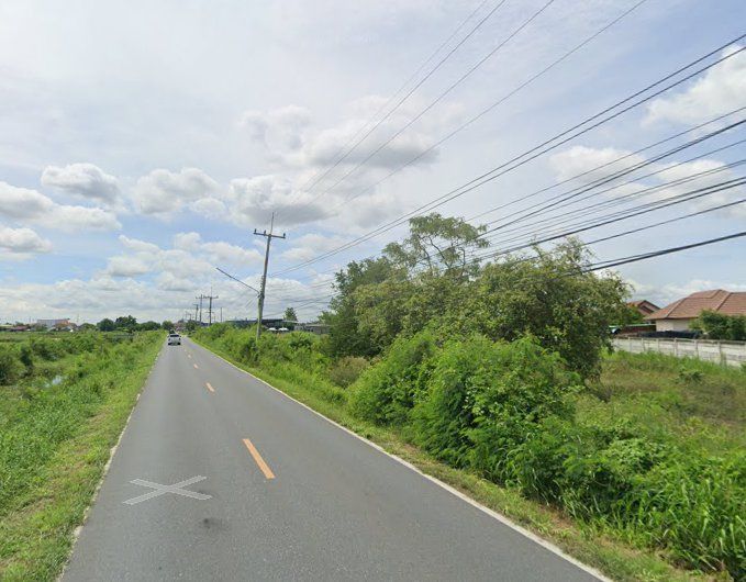 ขายที่ดิน - ขายที่ดินแหลมแคถมแล้ว 5 ไร่ ติดถนนเลียบคลองชลประทานใกล้นิคมอมตะ-10กม. อ.พานทอง ชลบุรี