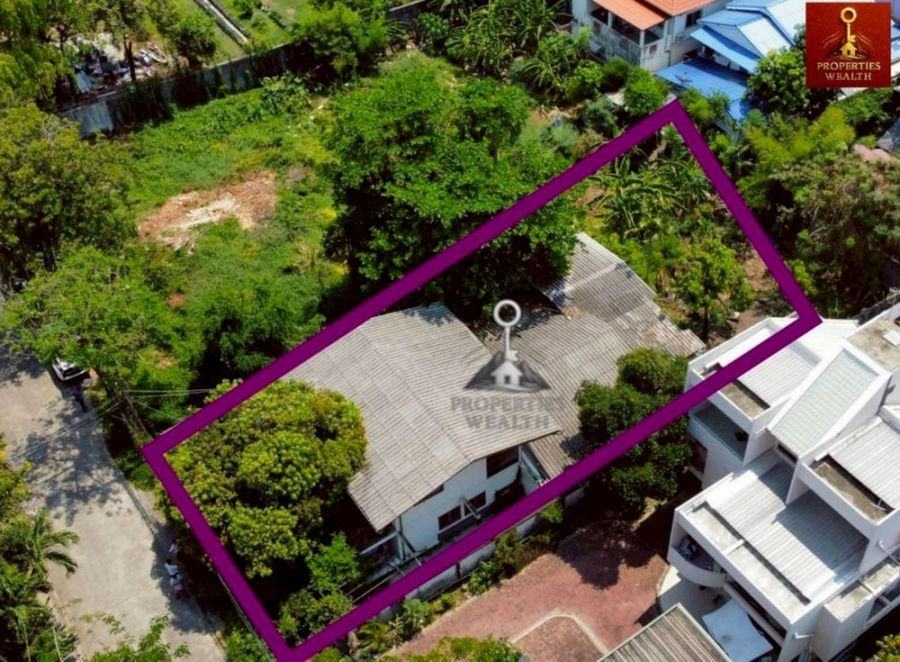 ขายที่ดิน - ขายที่ดินพร้อมบ้าน 163 ตารางวา ซอยลาดพร้าว 130 เขตบางกะปิ ใกล้รถไฟฟ้าสีเหลือง ลาดพร้าว 101