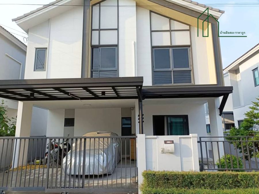 ขายบ้าน - บ้านเดี่ยวหมู่บ้าน SENSE บางนา-สุวรรณภูมิ สไตล์สแกนดิเนเวียน ถนนกิ่งแก้ว