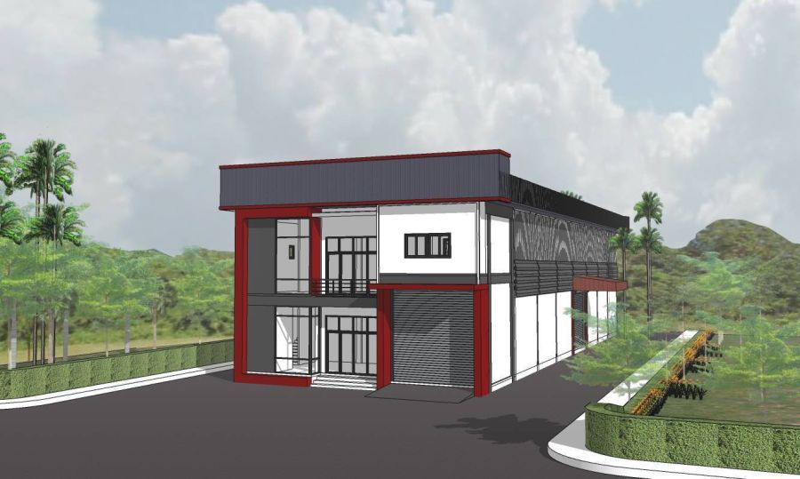 ขายโรงงาน / โกดัง - ขายโรงงานมือหนึ่งขนาด600ตรม.สมุทรสาคร พร้อมออฟฟิศ2ชั้น ขอใบรง.4ให้ฟรี ถ.เศรษฐกิจ ใกล้วัดป่าชัยรังสีและวัดพันธุวงษ์ 8.5 ล้าน