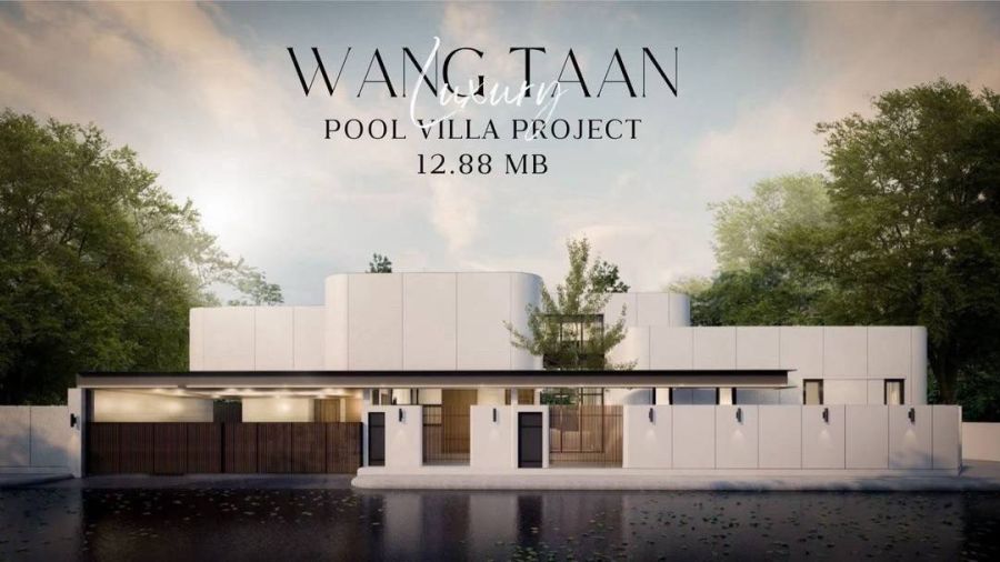 ขายบ้าน - บ้านหรูพูลวิลล่าสร้างใหม่ ในโครงการหมู่บ้านวังตาล อ.หางดง เชียงใหม่