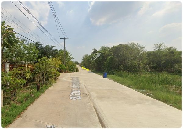 ขายที่ดิน - ที่ดิน 2-1-53.2 ไร่ ติดคลองรางโพธิ์ หน้ากว้าง 19 ม. บรรยากาศดี ใกล้บิ๊กซี-ถนนพุทธบูชา